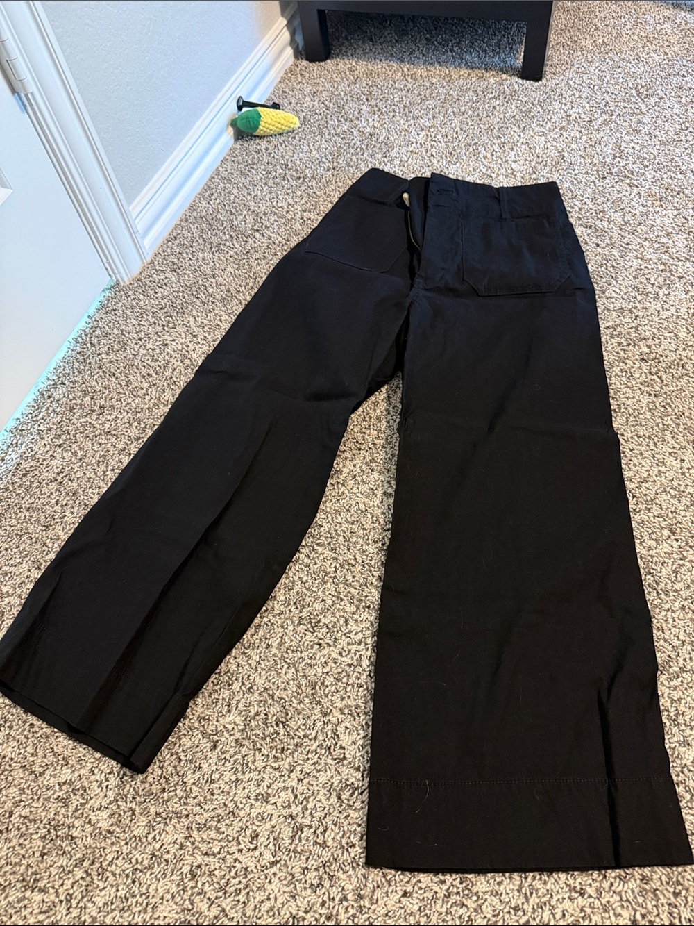 Maeve Black Wide-Leg Women's Pants